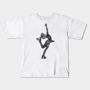 Ice skater girl Kids T-Shirt